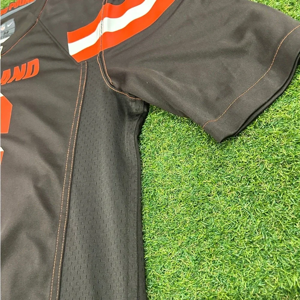 Nike Cleveland Browns Baker Mayfield 6 Jersey Mens Medium Brown NFL Football